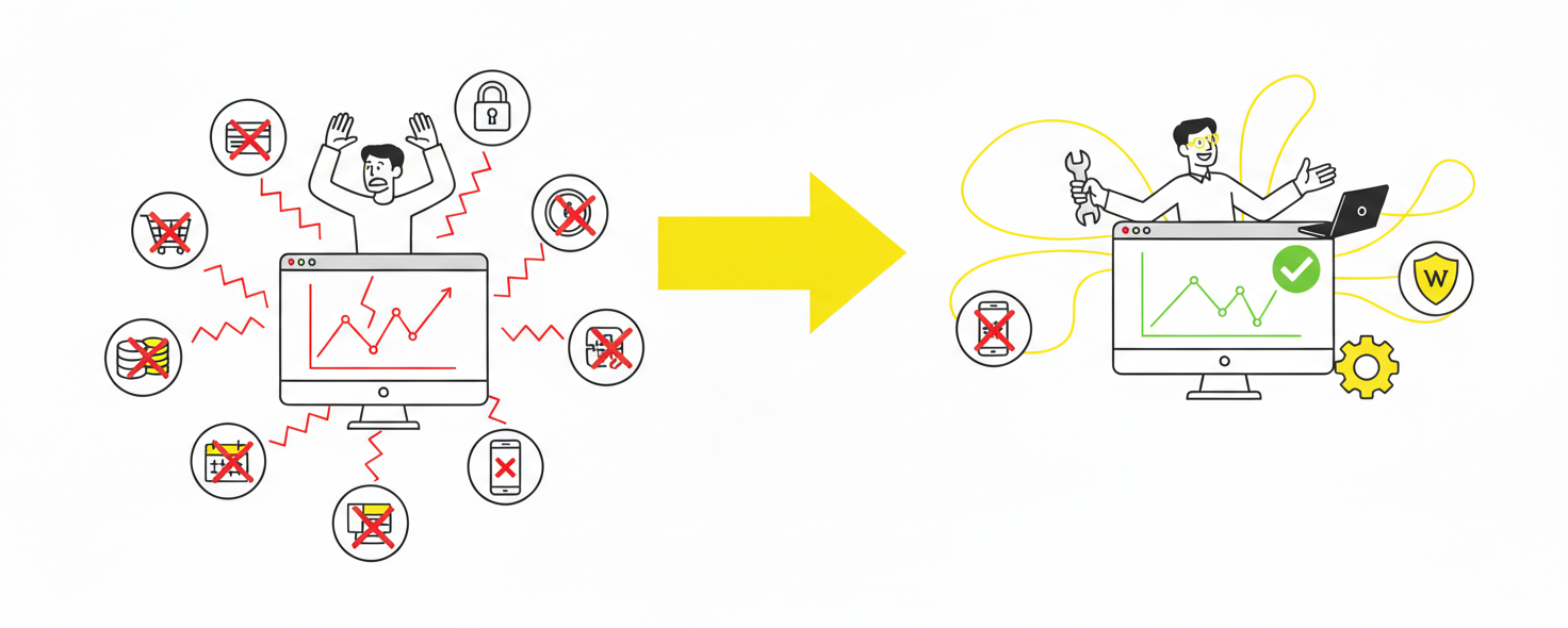10 häufige WooCommerce Probleme