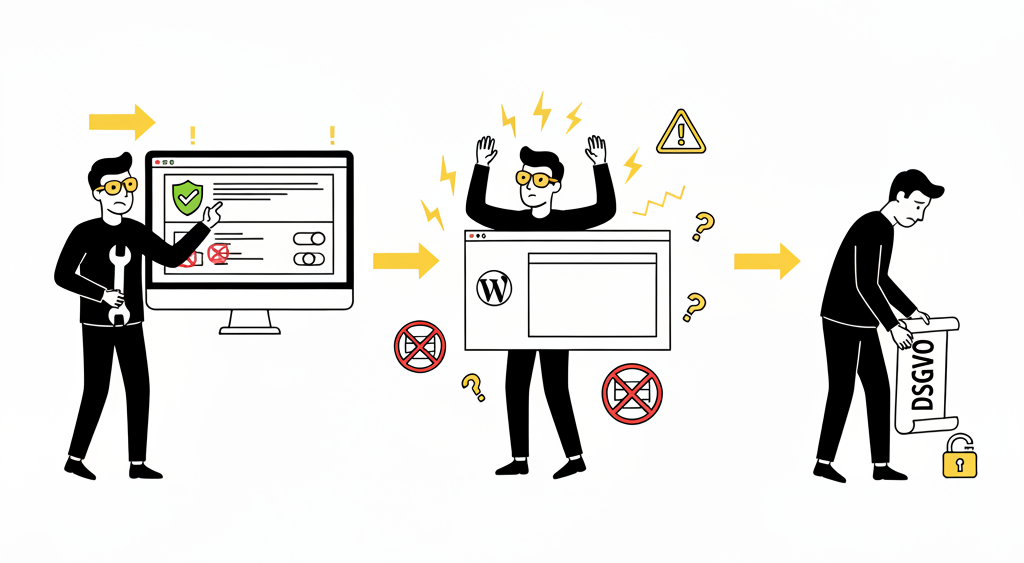 WordPress Datenschutz DSGVO: Warum trotz Plugin Skripte laden