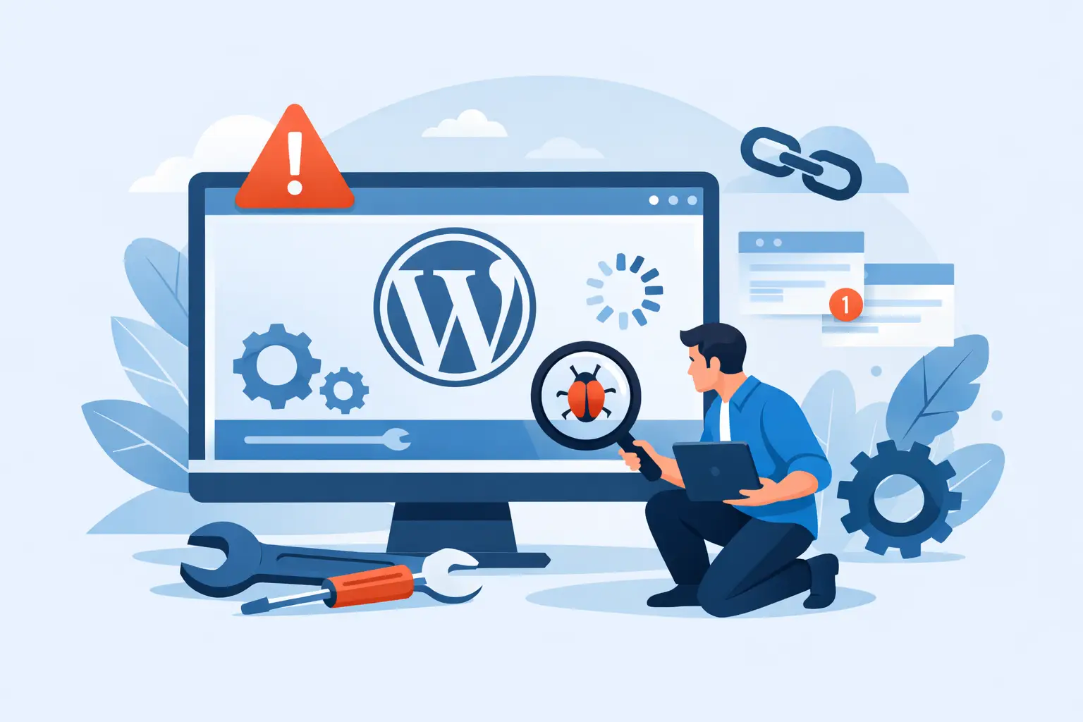 WordPress nach Update Fehler beheben