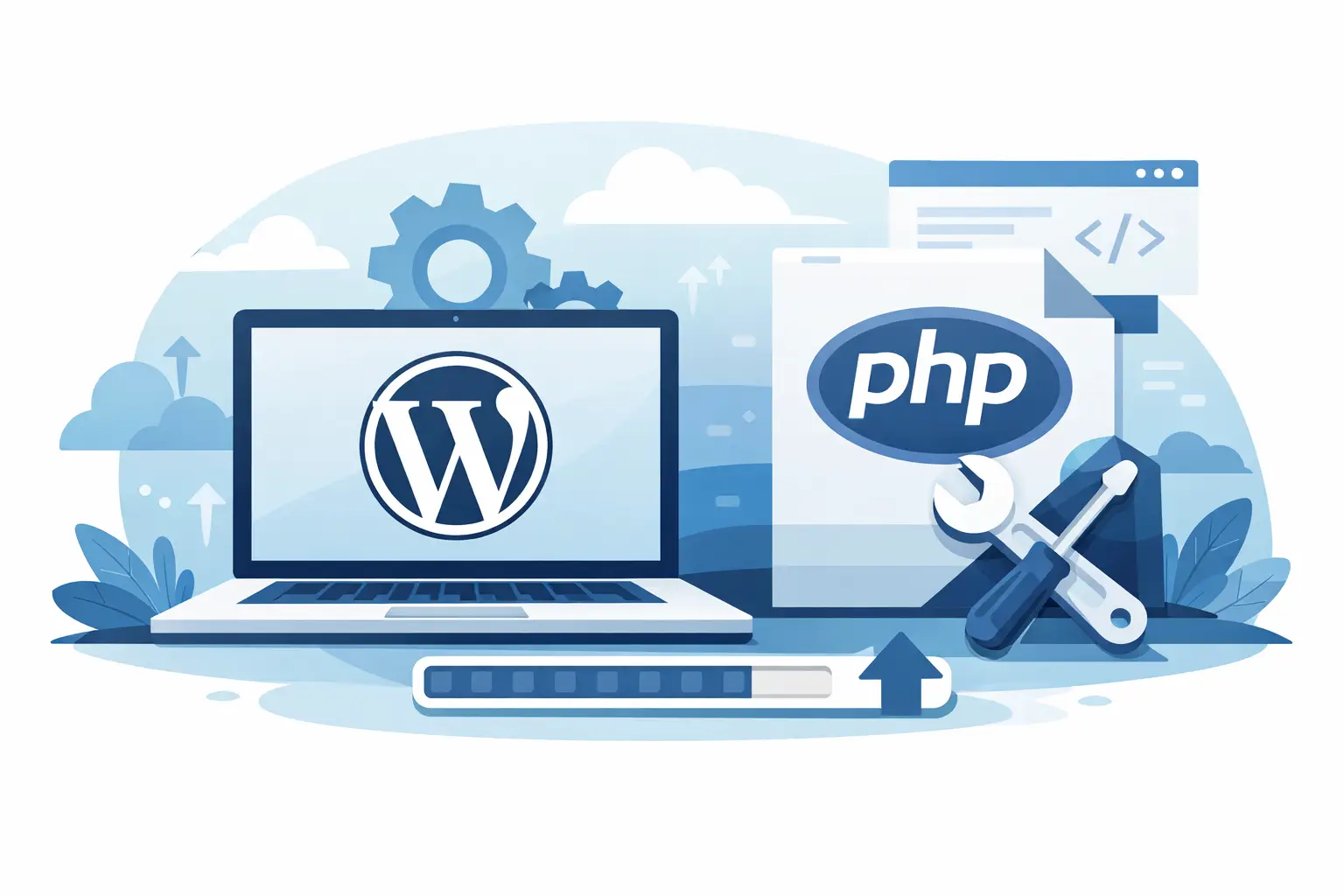 WordPress PHP Update Service erklärt
