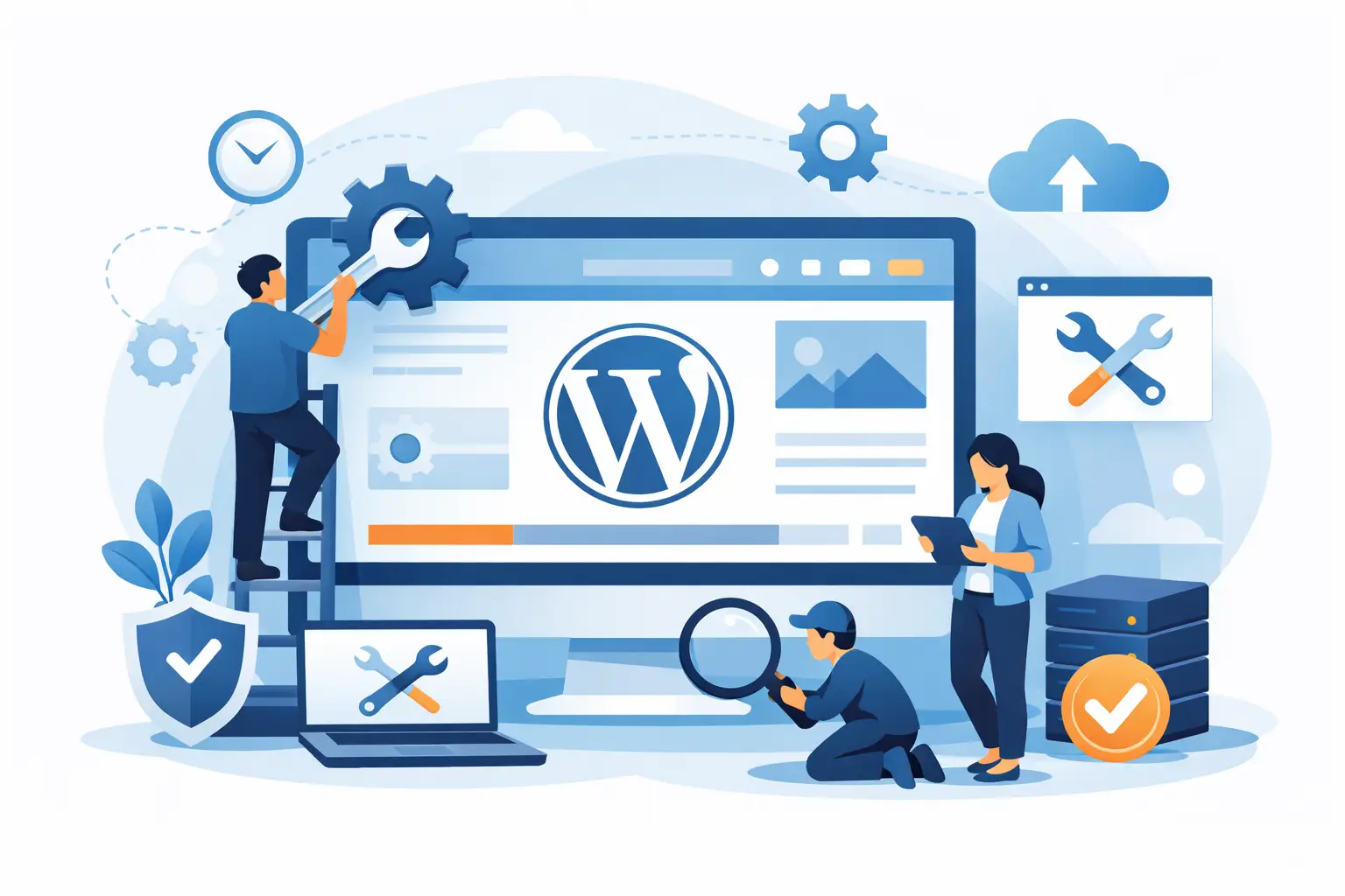 WordPress-Wartung für kleine Unternehmen