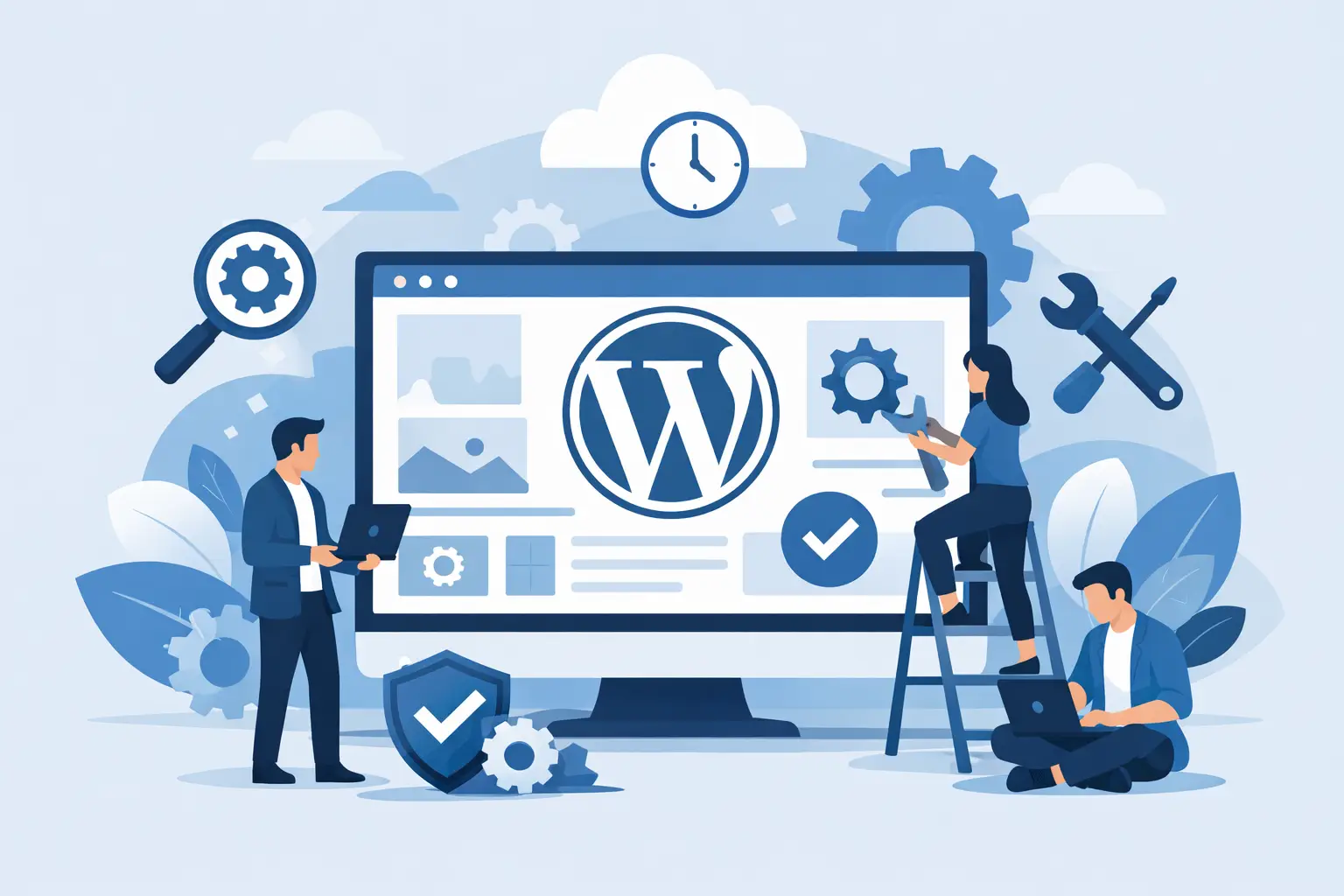 WordPress-Wartungsvertrag für Unternehmen