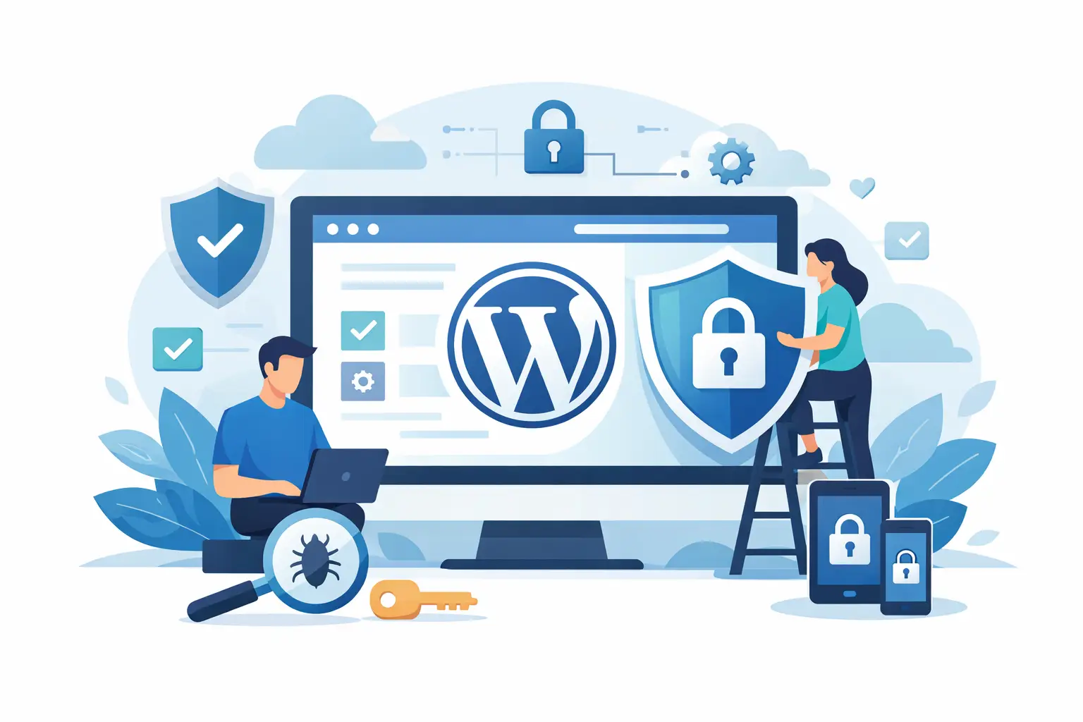 WordPress Website sicher machen in 10 Schritten