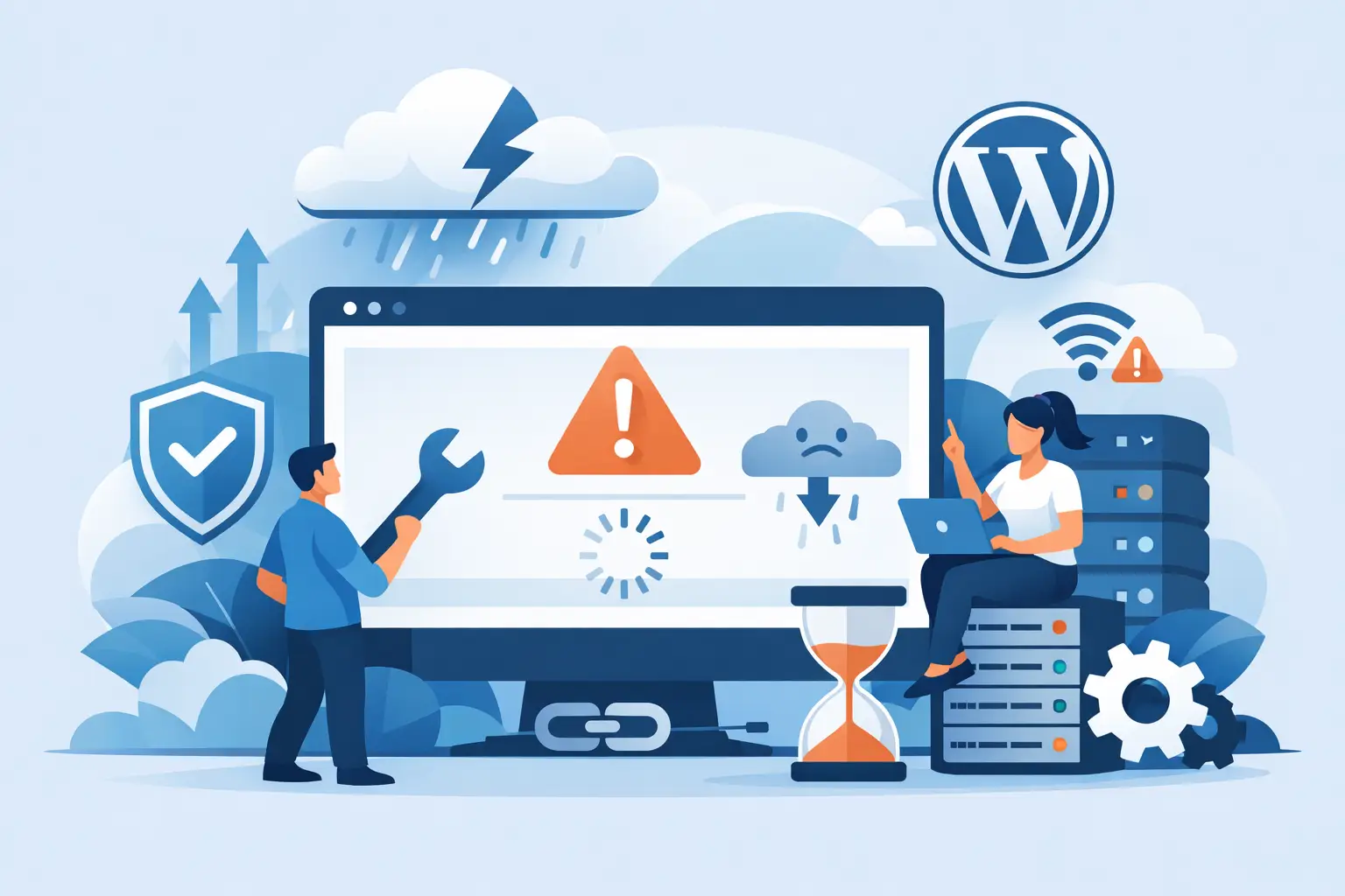 WordPress Downtime vermeiden: 9 Tipps