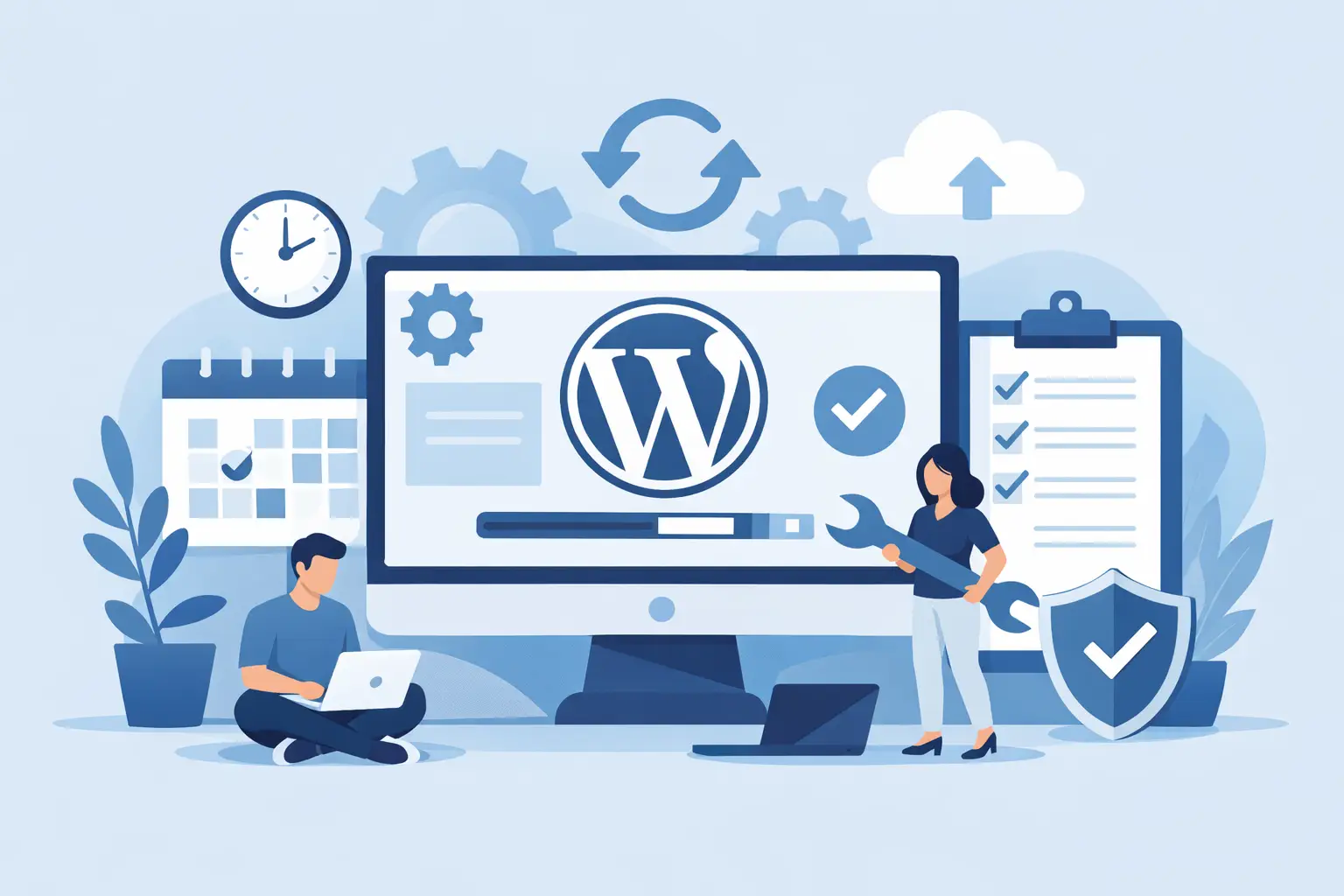 WordPress Updates richtig planen