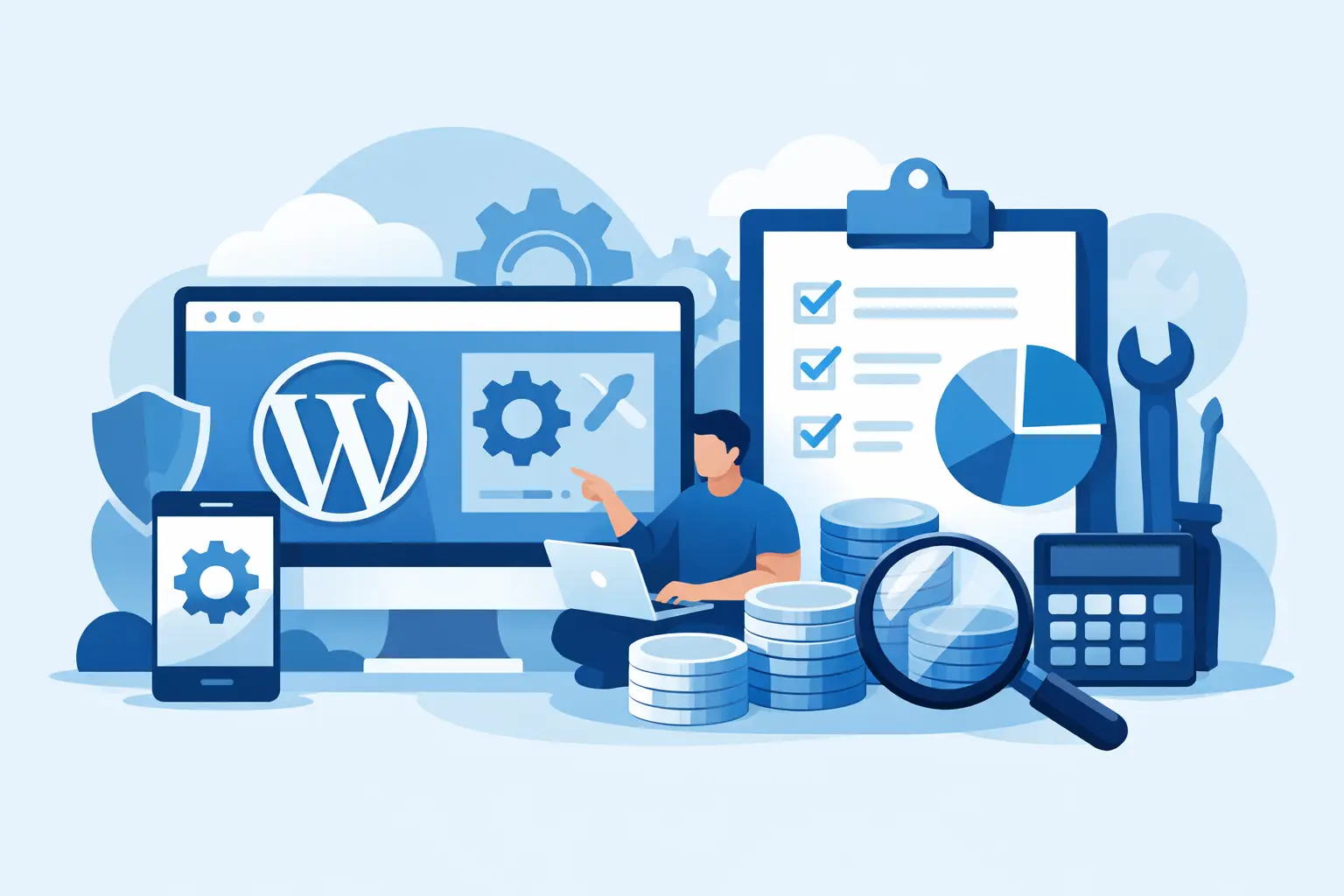 WordPress-Wartungskosten nachvollziehen