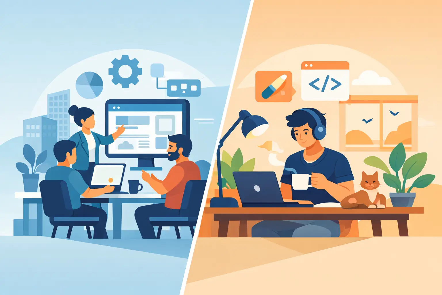WordPress Agentur oder Freelancer?