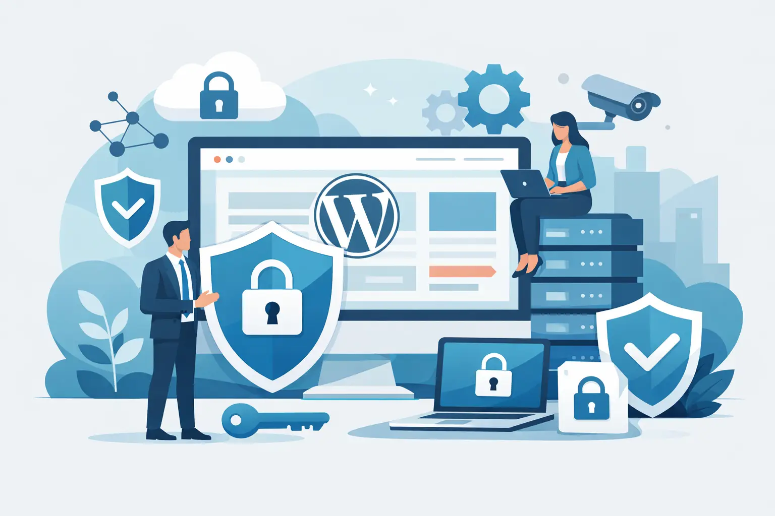 WordPress Sicherheit für Unternehmensseiten