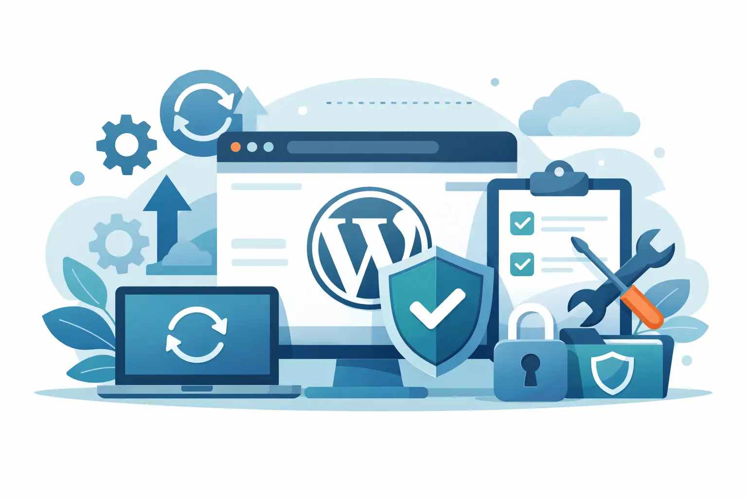 WordPress Updates absichern - 7 Schritte