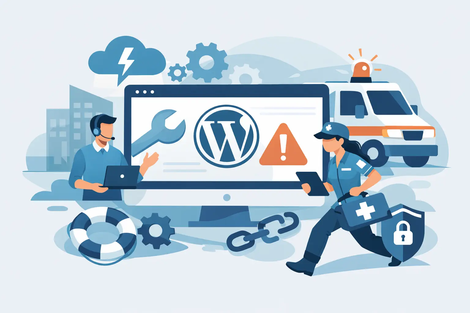 WordPress Notfallservice für Unternehmen