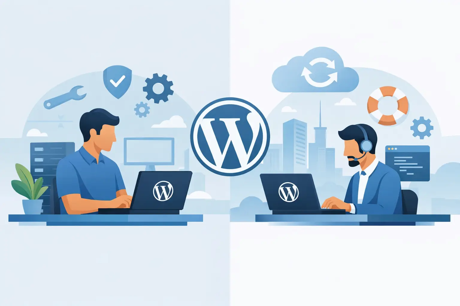 WordPress Wartung intern oder extern?